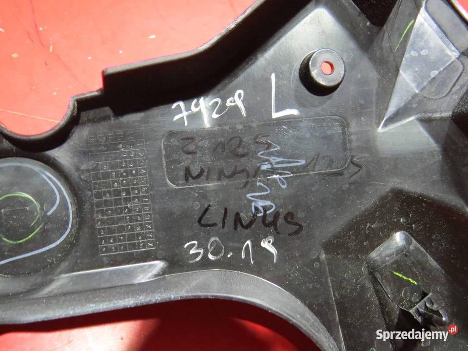 KAWASAKI Z125 Z 125 ninja ZAŚLEPKA RAMY lewa mazowieckie Warszawa