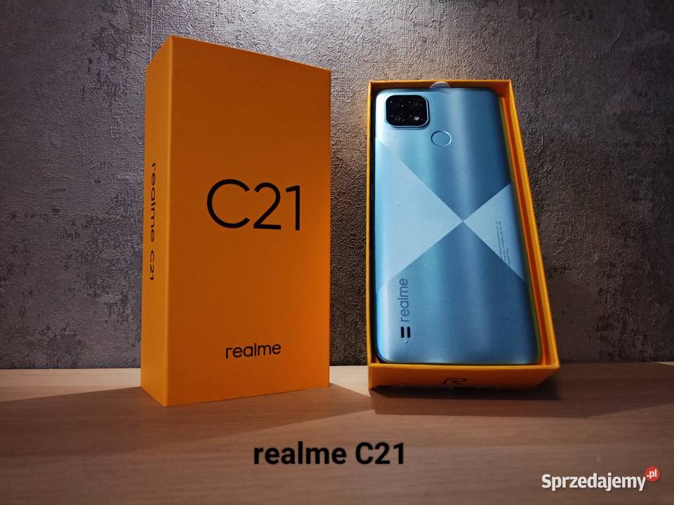 Realme C21 32GB Cross Blue Idealny stan Dual SIM Jastrzębie-Zdrój