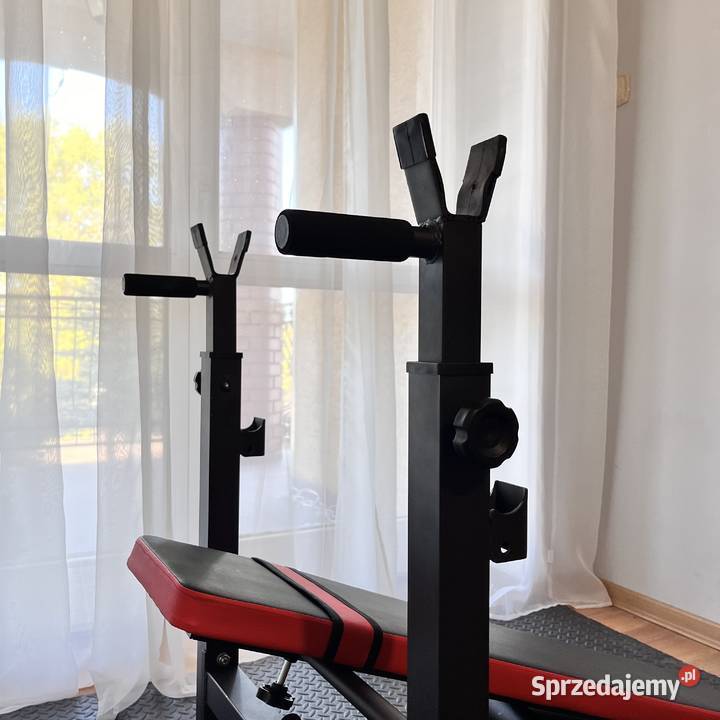 Zestaw Do Ćwiczeń 56 Siłownia Ławeczka Hantle Łuków