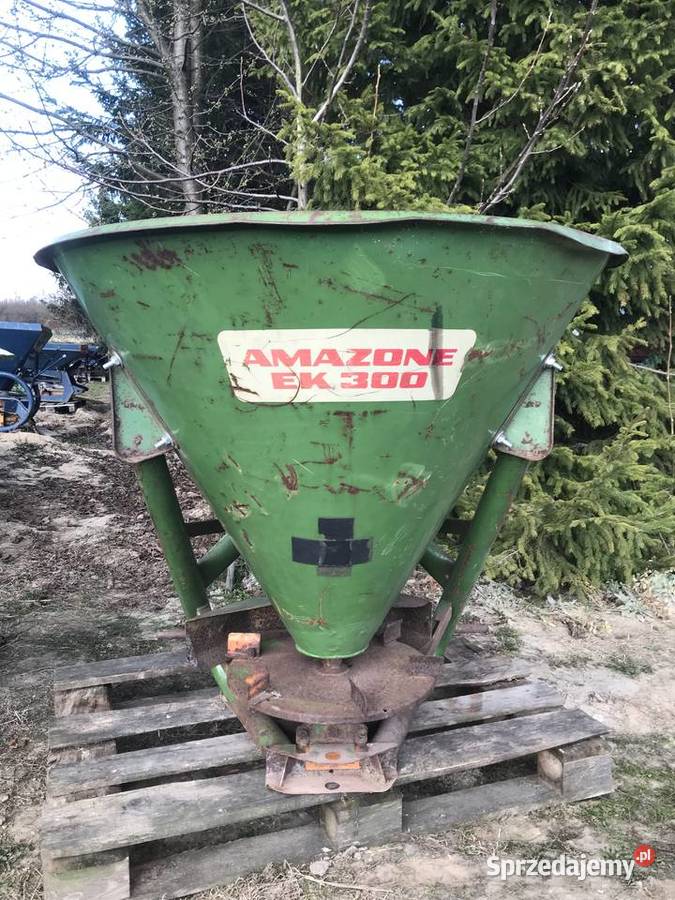 Rozsiewacz Amazone EK300 W Oryginale Sprowadzony Piaski