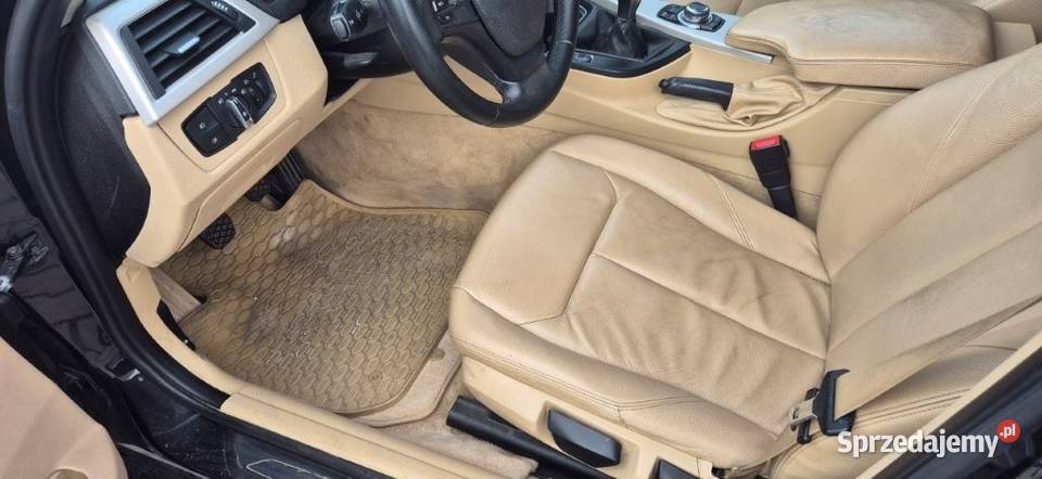 Syndyk sprzeda BMW 328d skórzana tapicerka Warszawa