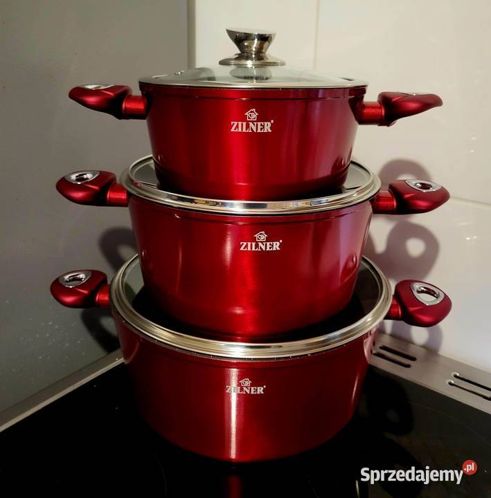 199 Garnki marmurkowe lakierowane Zabrze