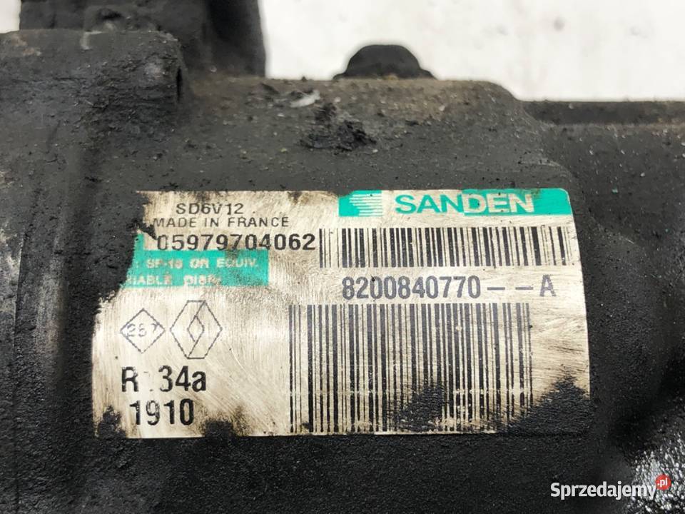 SPRĘŻARKA KLIMATYZACJI RENAULT THALIA II Kompresory klimatyzacji