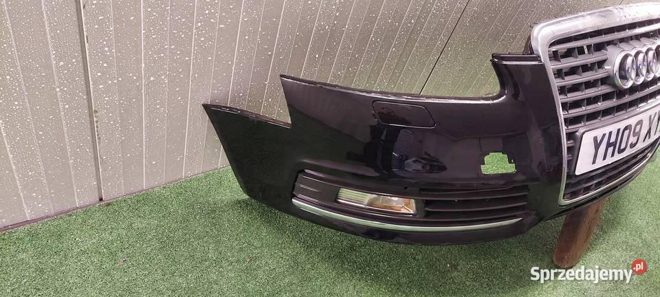 ZDERZAK PRZÓD AUDI A6 C6 LIFT SPRYSKI LAK LY9B Międzychód