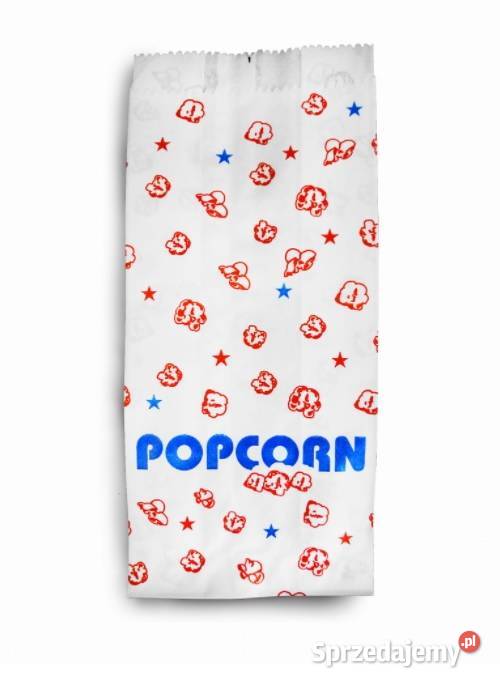 Torebki opakowania na popcorn 200 22 x 10 sprzedam