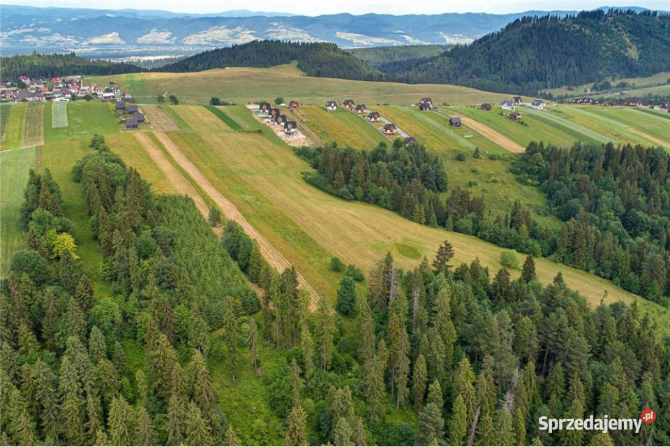 Działka z pięknym widokiem na Tatry małopolskie Łapsze Wyżne sprzedam