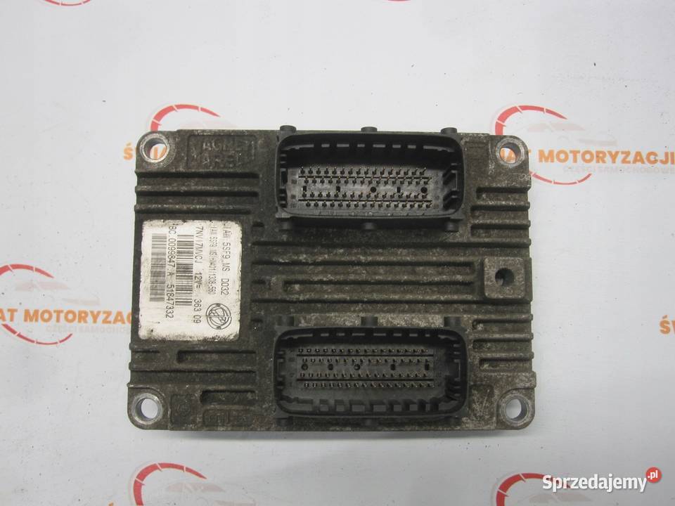 FIAT 500 08r sterownik silnika IAW5SF9MS D032 świętokrzyskie