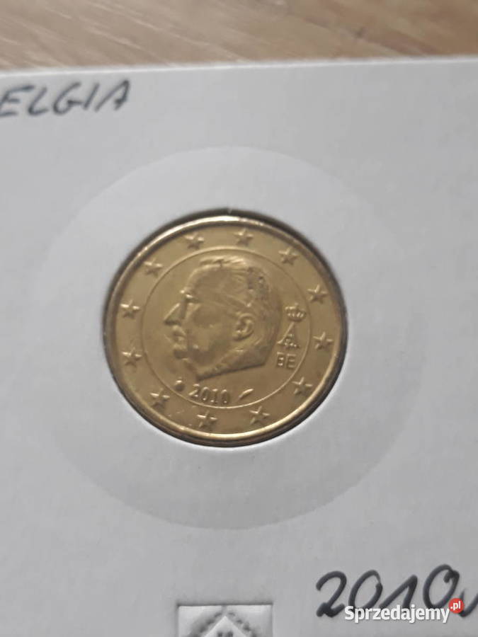 10 Eurocentów Belgia 2001 r i 2010 r wielkopolskie Konin