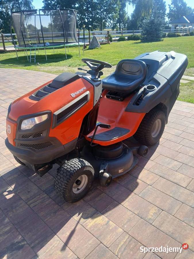 Traktorek husqvarna tc142 V briksa Goździk