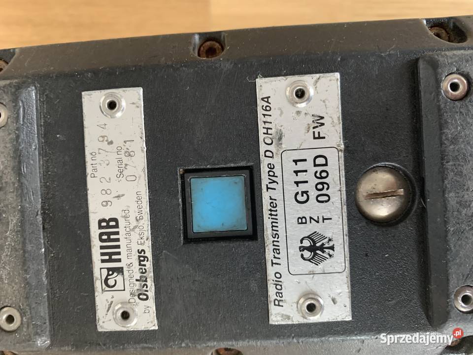 Kontroler sterownik radio hiab hds olsbergs Kraków