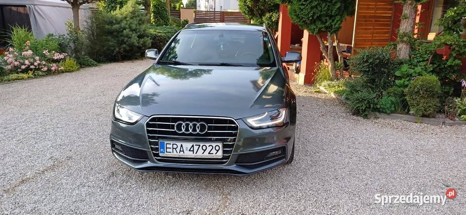 Audi A4 B8 2014 r Sline Stronic tempomat Radomsko