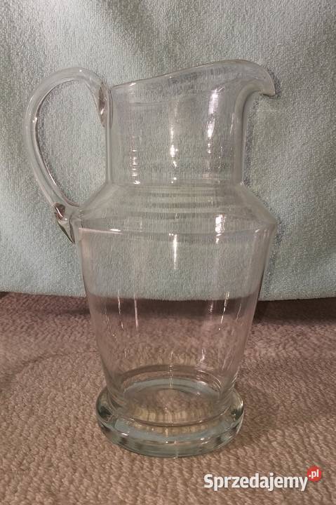 Szklany dzbanek do kompotu przezroczysty Warszawa sprzedam