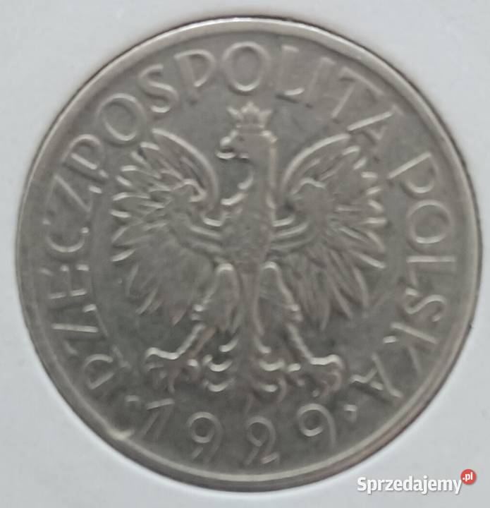 1 Złoty 1929 r 5 Konin