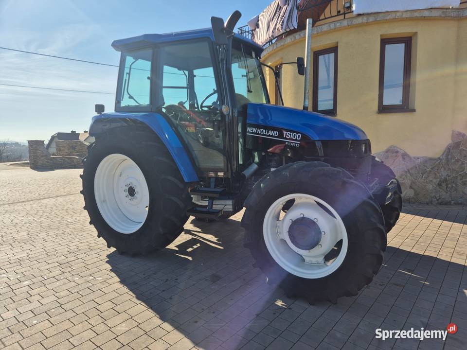 Ciagnik rolniczy Holland TS 100 turbo Chełmiec