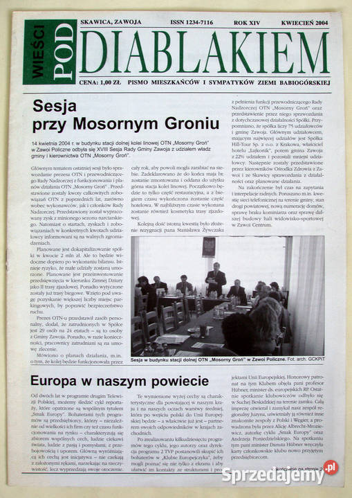 Wieści Pod Diablakiem kwiecień 2004 XIV miękka małopolskie