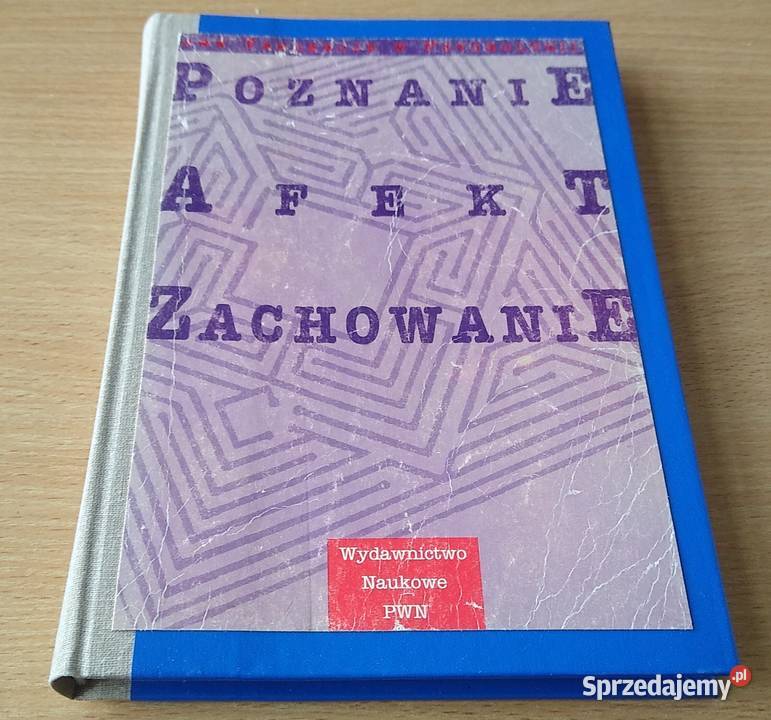 Poznanie afekt zachowanie pod red Tomasza Gdańsk