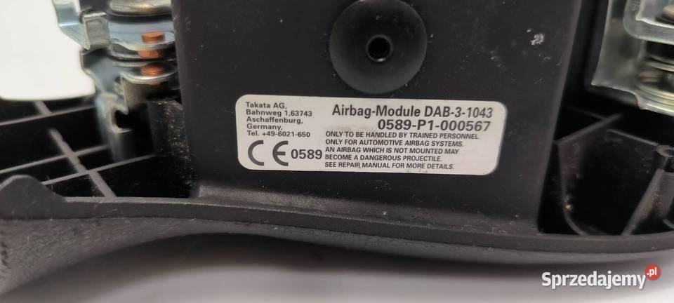 PODUSZKA AIRBAG HONDA JAZZ GC6 DAB31043 osobowe Lipno