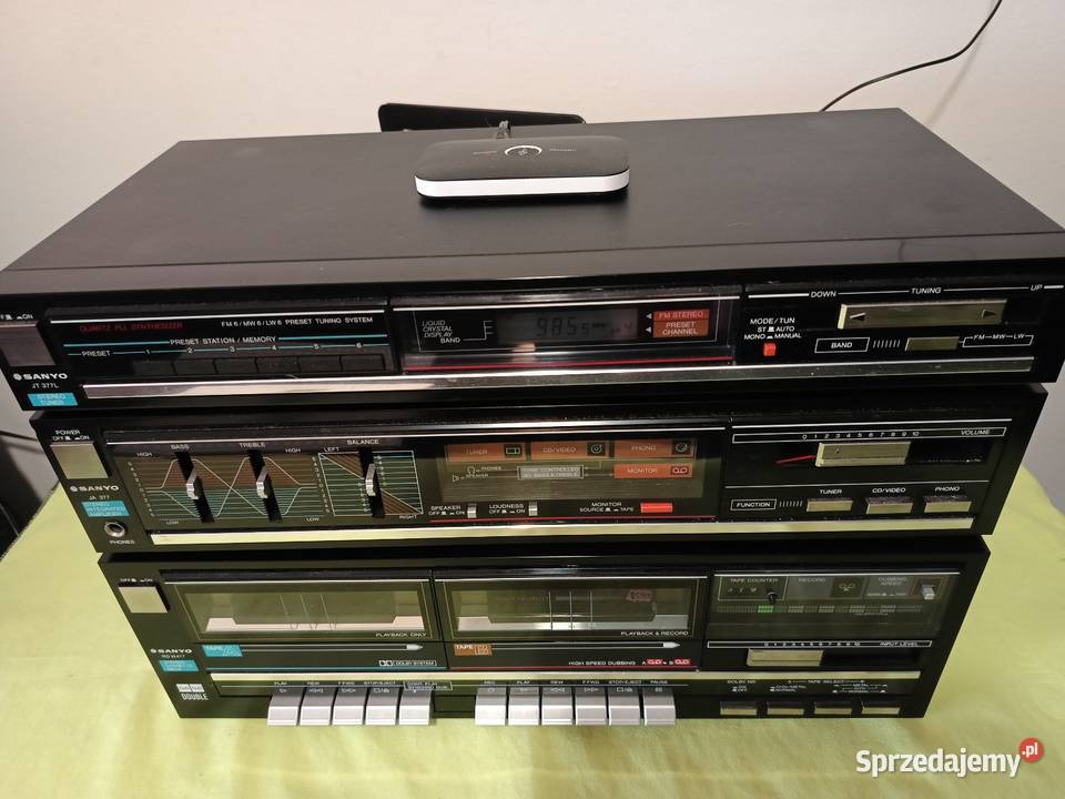 Zestaw Vintage SANYO