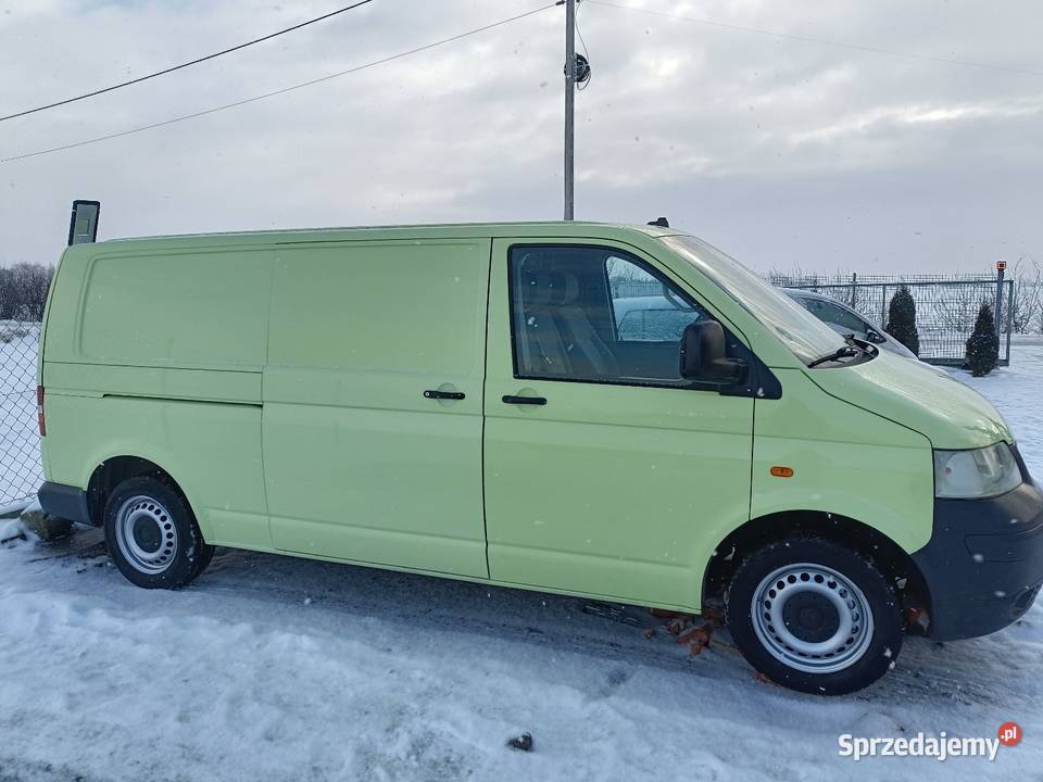 Sprzedam Volkswagen T5 LONG 25TDI Bursztynowo