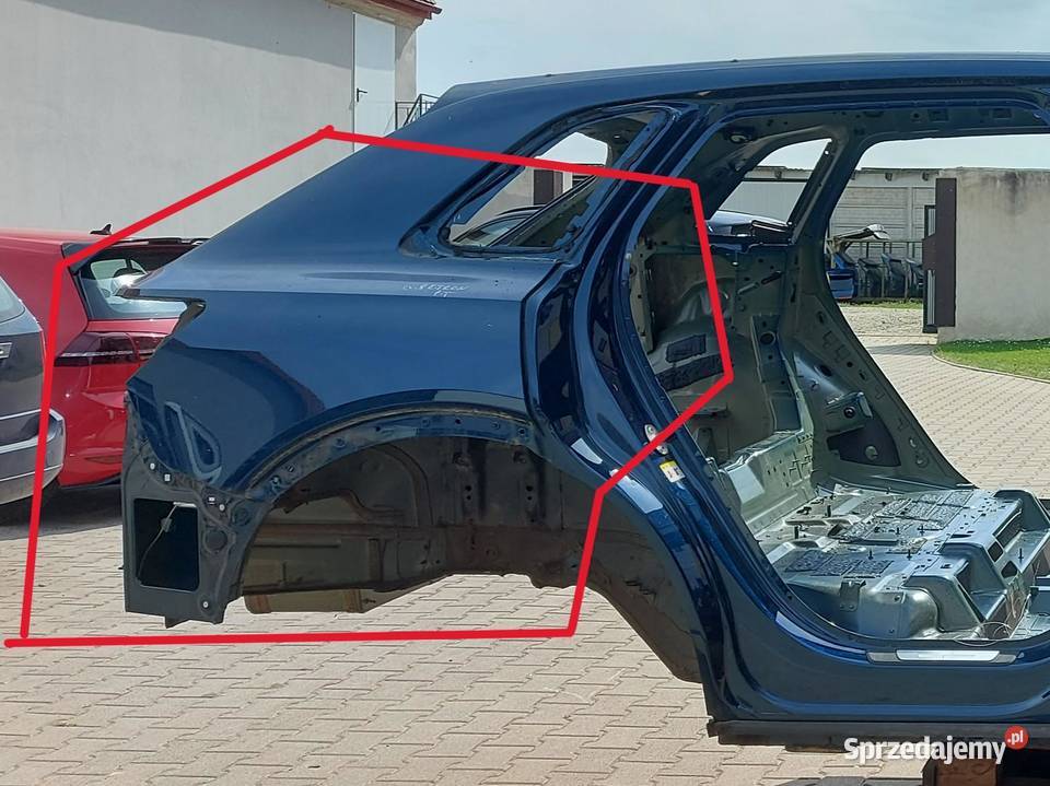 Audi Q8 ETRON SUV poszycie prawe błotnik prawy dolnośląskie
