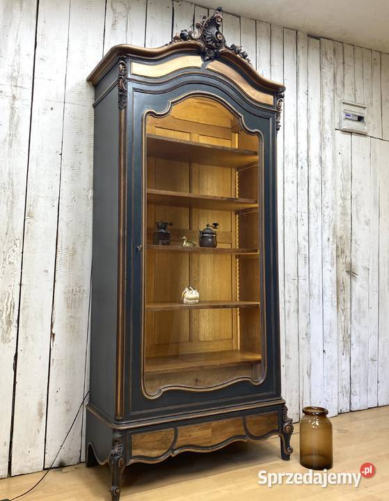 BIBLIOTEKA witryna antracyt Ludwik XV Francja I