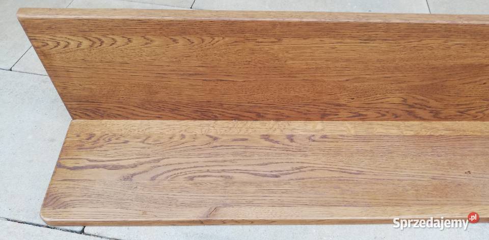 Półka drewniana ORLANDO dębowa komoda Garwolin