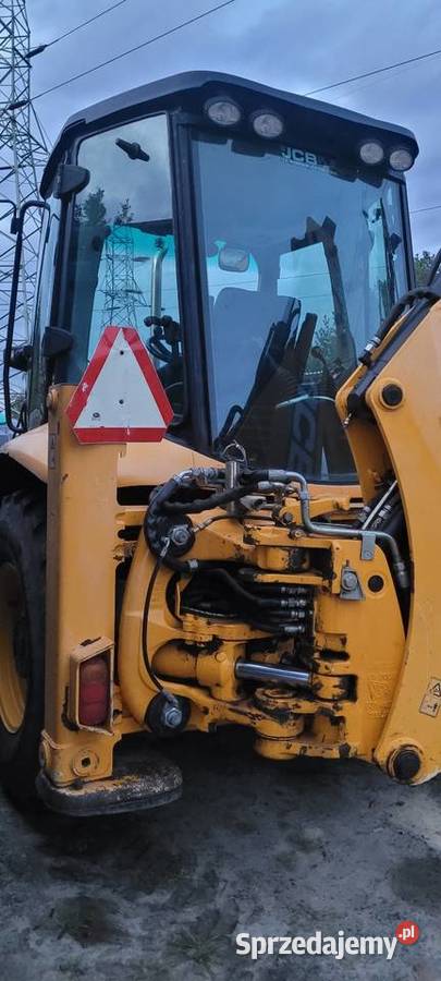 Jcb 3cx 2018 r trzy lyzki ładny stan 6000h lubelskie Tomaszów Lubelski