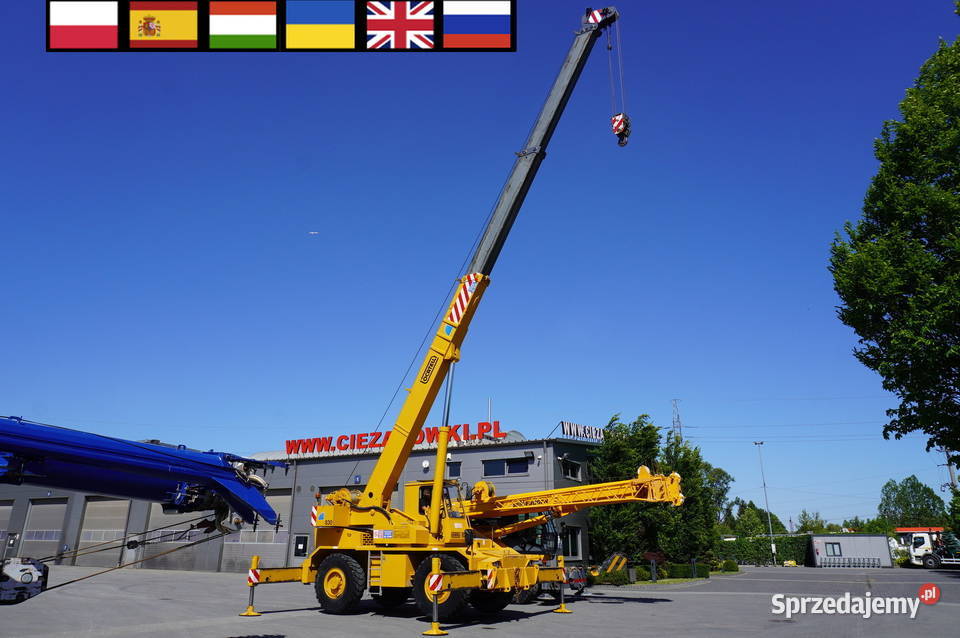Dźwig terenowy Locatelli Gril 830C 1700 MTH Rok produkcji 2006 Kraków
