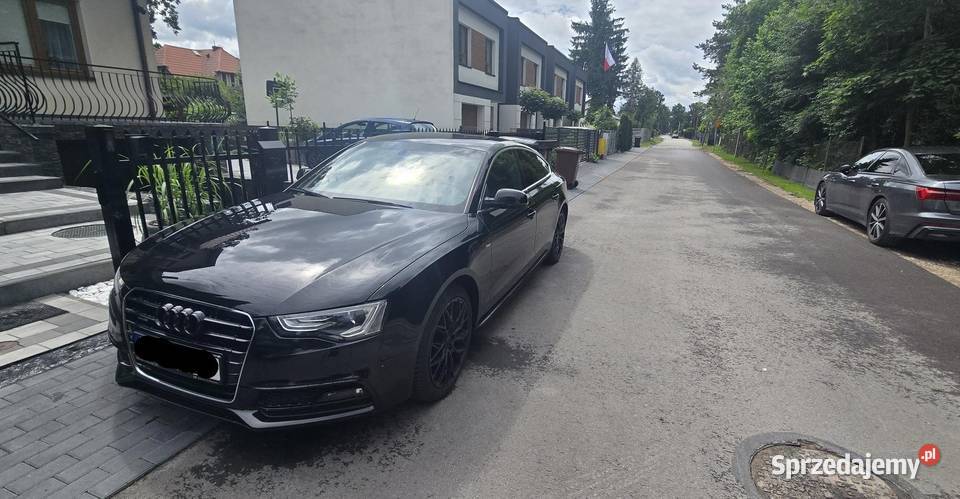 Audi A5 sportback quattro SLine benzyna mazowieckie Sulejówek