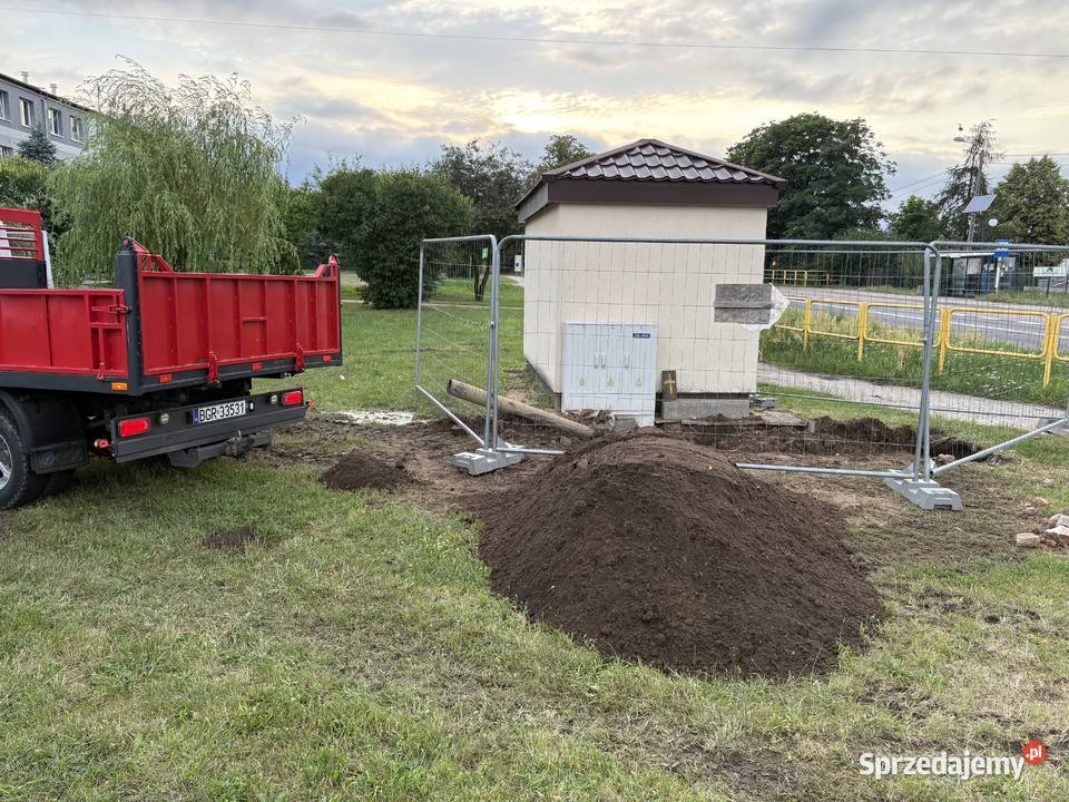 Żwir czarnoziem piasek 02 Grajewo