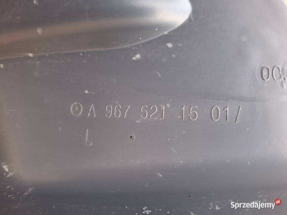 MERCEDES ATEGO BŁOTNIK LEWY CHALAPCZ NADKOLE Błotniki Bieleń