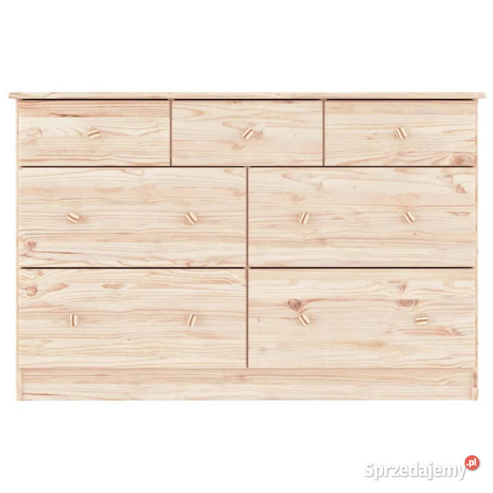 Komoda ALTA 112x35x73 drewno sosnowe WM353919 Komody Komody mazowieckie Warszawa