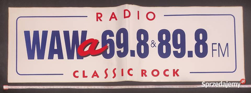 Unikat old school lata 90 bduża 69 naklejka Warszawa