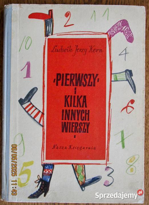 Wierszyki LJKerna ilustrowane HTomaszewskiego twarda Bychawka Trzecia