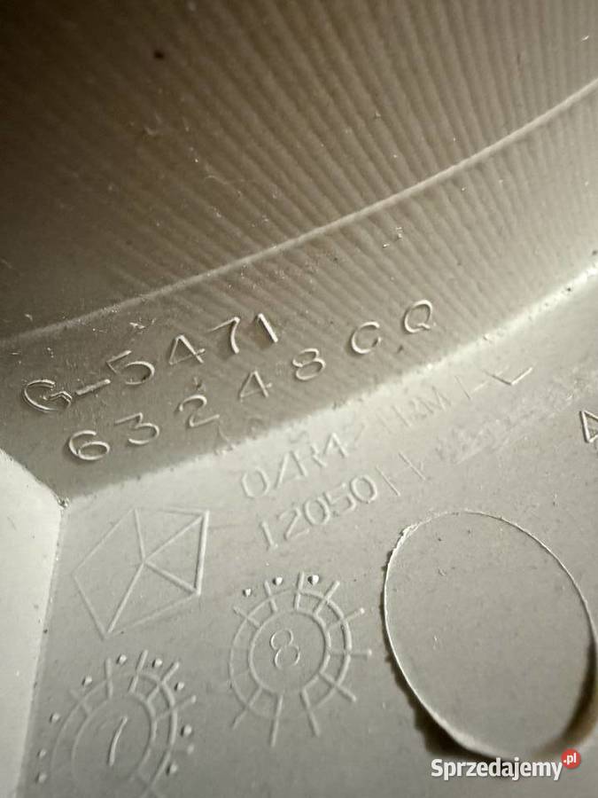 Osłona wewnętrzna tylnej klapy Dodge Grand podkarpackie Kolbuszowa Dolna