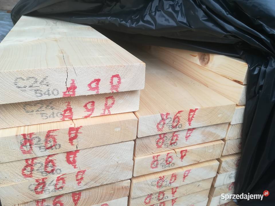 Drewno konstrukcyjne C24 Kantówka 45x145 świerk dolnośląskie Jelenia Góra