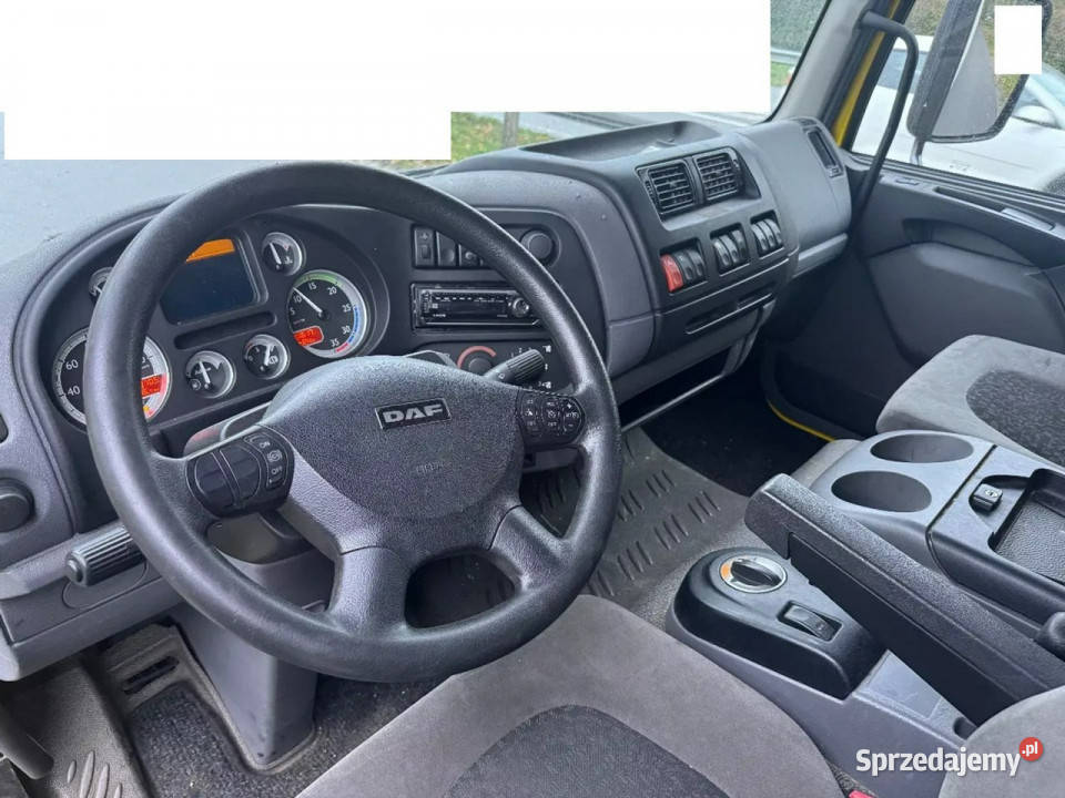 DAF LF 45160 Euro 5 kontener 17 pal winda klapa Góra Kalwaria