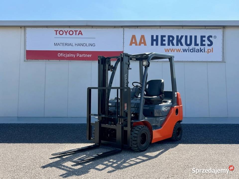 Spalinowy wózek widłowy LPG Toyota Tonero Katowice