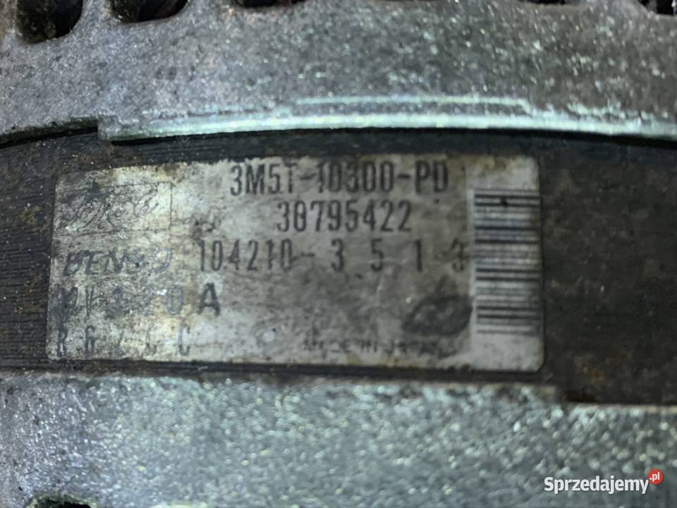 3M5T10300 Alternator Ford focus mk2 II C zachodniopomorskie Szczecin