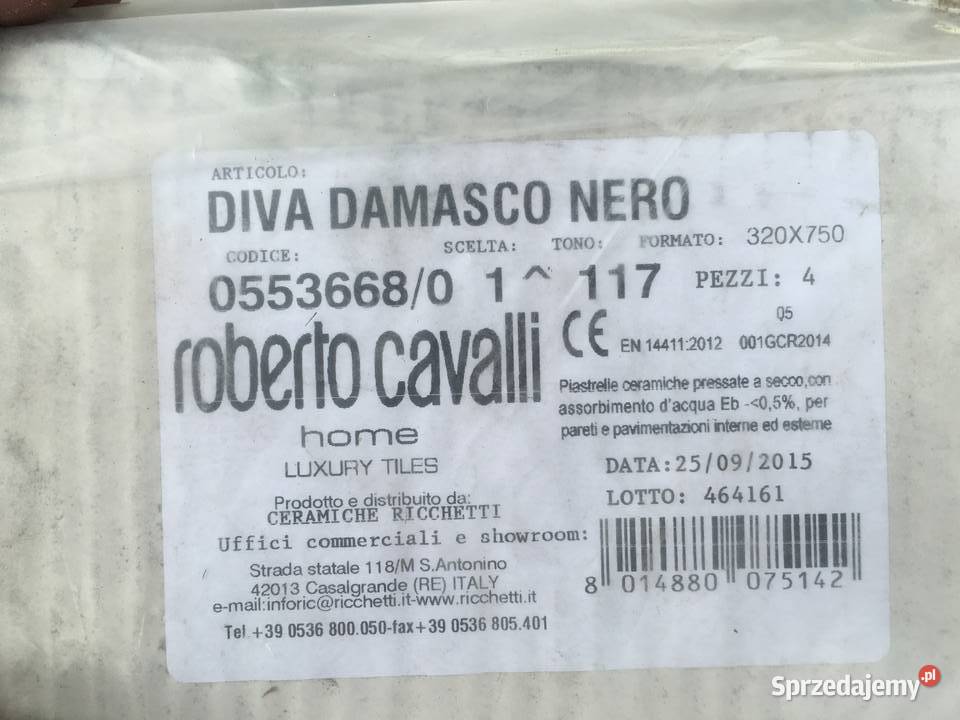 Dekor płytka ścienna diva damasco nero 32x75 re mazowieckie Reguły