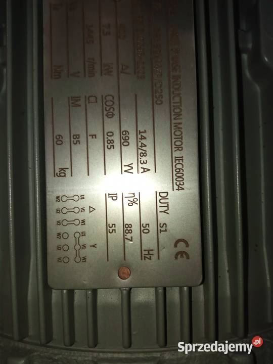 betoniarka motoreduktor 75 kw 29 obr mazowieckie sprzedam