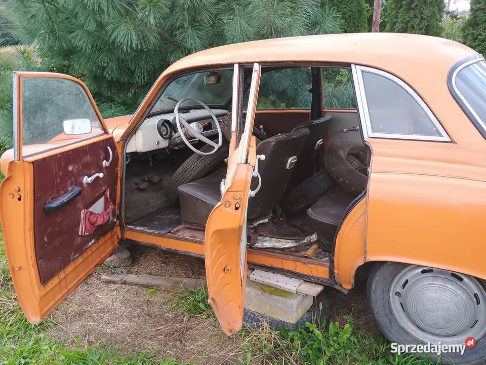 Samochód Wartburg 1000 dolnośląskie Pszenno