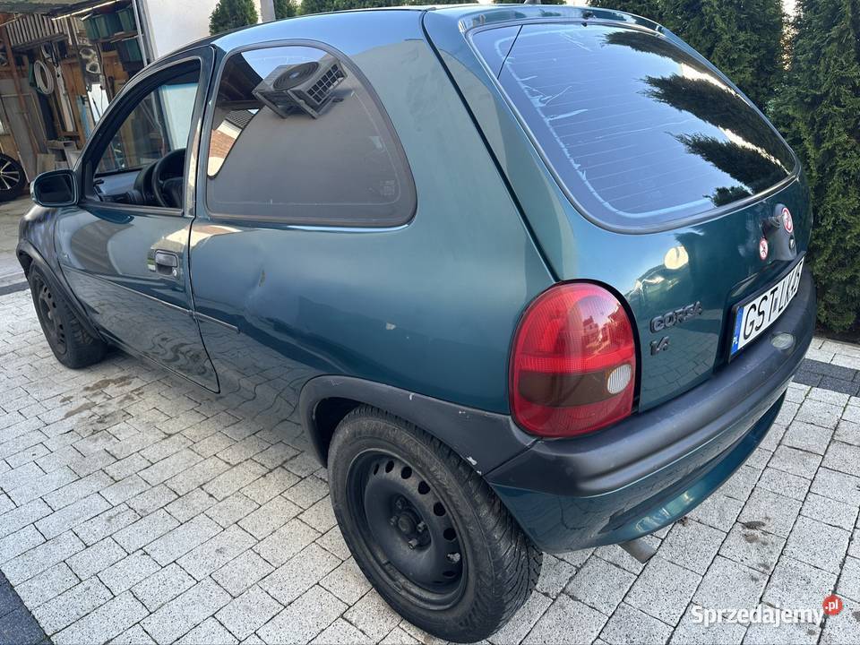 Opel Corsa 14 Benzynka Rok produkcji 1997 wielkopolskie Zalasewo