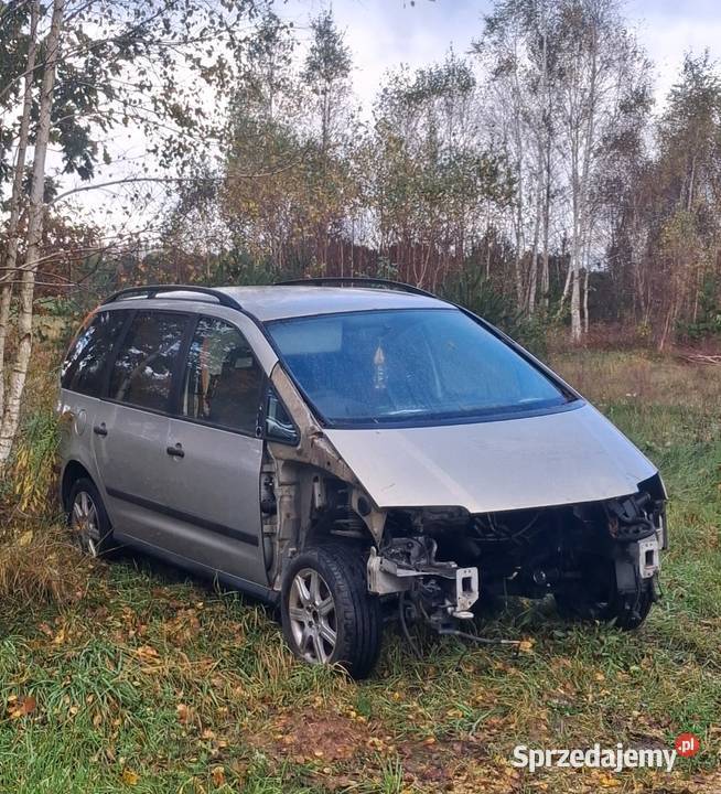 Vw Sharan 2009r 19 tdi Bvk Anglik kolor LD1X Pozostałe Czarna Woda
