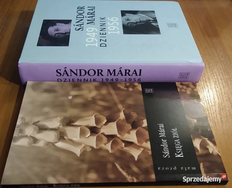 Dziennik 19491956 Sandor Marai 2017 Księga ziół ISBN 9788307034126 Proza i poezja Gdańsk