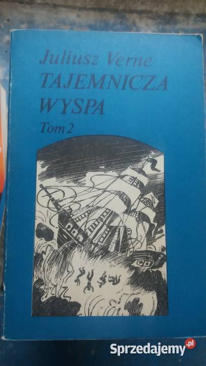 tajemnicza wyspa Verne t 2 książki antykwaryczne