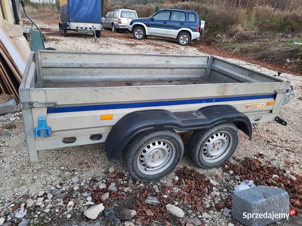 Przyczepa dwuosiowa WIOLA Wiola