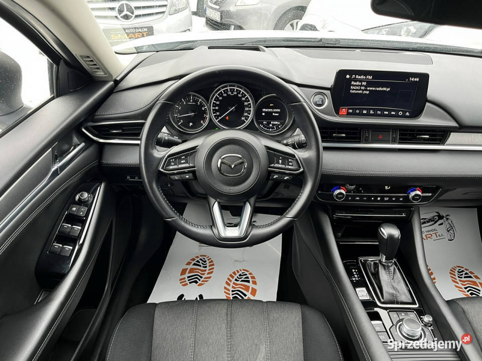 Mazda 6 Automat Navi Biała Perła Salon HUD III ogranicznik prędkości Rydułtowy
