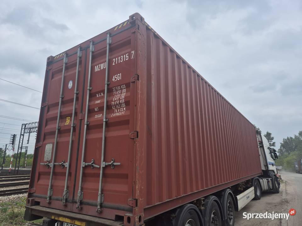 Kontener morski kontener magazynowy 40hc 2021 w Gliwice
