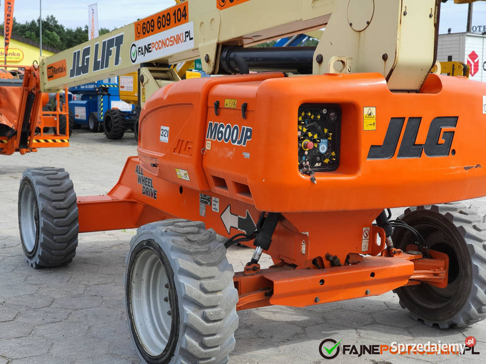 Podnośnik przegubowy JLG M600JP 20m 4x4 Dźwigi, podnośniki kujawsko-pomorskie